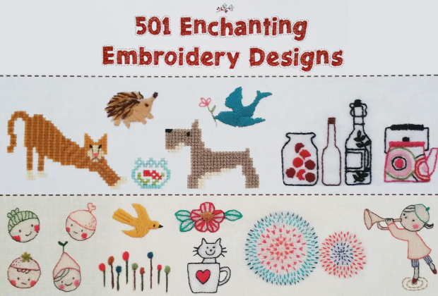 Book Review – 501 Enchanting Embroidery Designs – Japanese Sewing, Pattern,  Craft Books and Fabrics